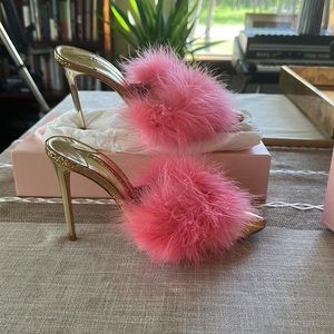 Sophia Webster from THE BARBIE MOVIE! Delicia Marabou Mule size 38